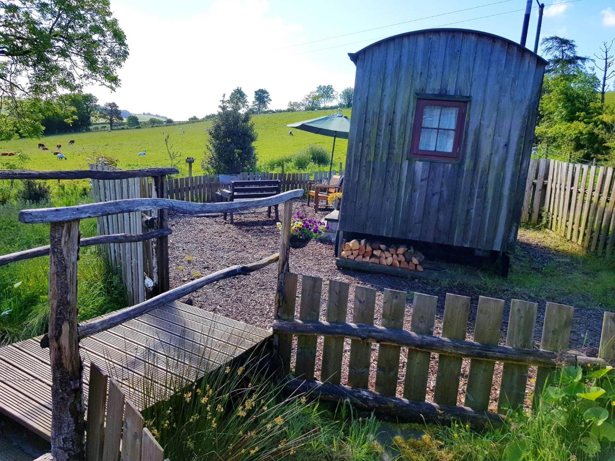 Eco Accommodation Cornflower Holiday Craven Arms Exterior foto