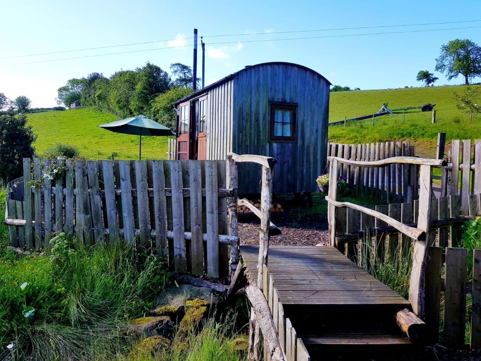 Eco Accommodation Cornflower Holiday Craven Arms Exterior foto